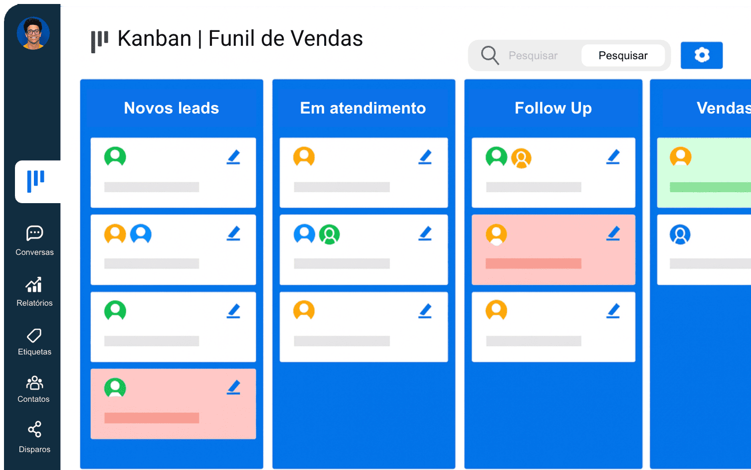 Kanban Pipeline Funil de Vendas Maestro AI Chat (1)