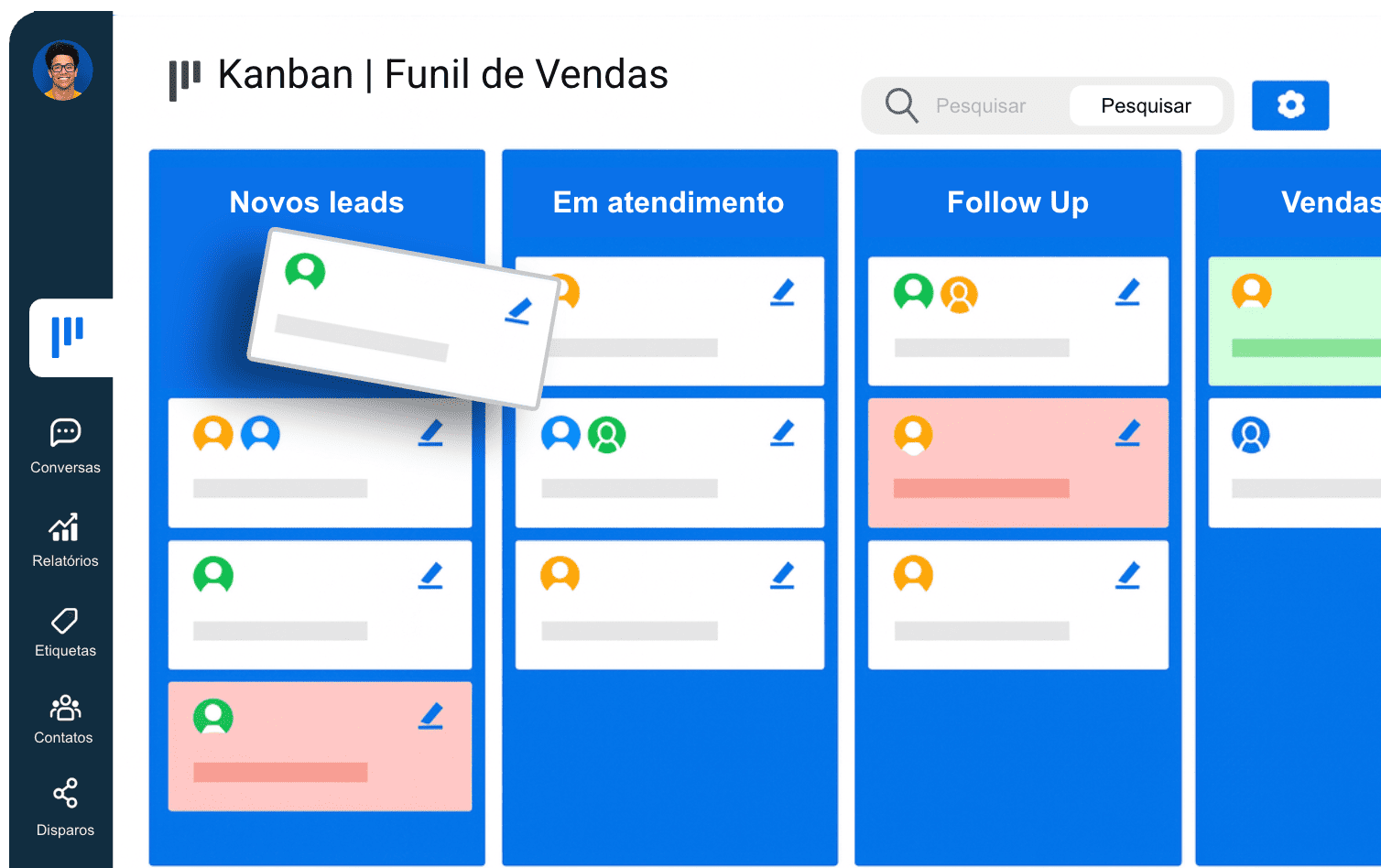 Kanban Pipeline Funil de Vendas Maestro AI Chat nova etapa (1)